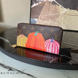 루이비통 여성 LV x YK 지퍼 월렛 M82106