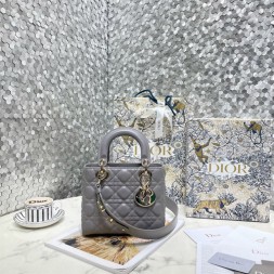 디올 MY ABCDIOR 레이디백  M0538 그레이
