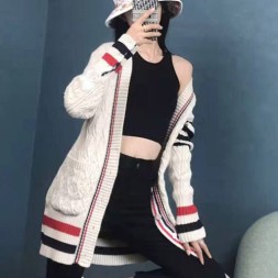 톰브라운 여성용 가디건 TB8727 화이트