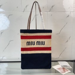 미우미우 크로셰 토트백 5BG248-2
