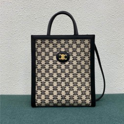 셀린느 카바스 토트백 스몰 192082 블랙 자수