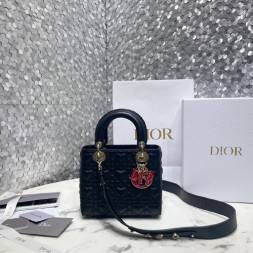 디올 MY ABCDIOR 레이디백  M0538 블랙