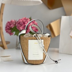 끌로에 스몰 바스켓 버킷백 G6865 화이트