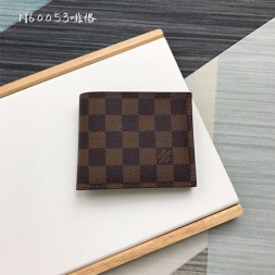 루이비통 남성용 반지갑 M60053 다미에 브라운
