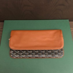 고야드 폴드오버 클러치백 G31030 브라운