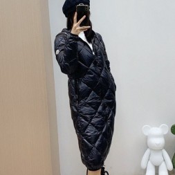 몽클레어 여성용 서벡스 롱패딩 MC3457 블랙