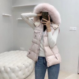 몽클레어 여성용 발라비오 패딩조끼 MC3561 핑크