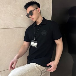 버버리 남여공용 반팔티  BR24045 블랙