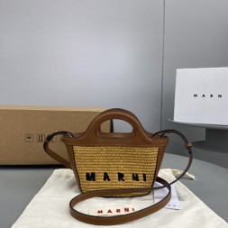 마르니 라피아 라탄백 04344 마이크로