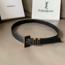 입생로랑 신상 벨트 Ysl9010  블랙  금장