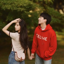 셀린느 트리옴페 폴코 크로스백 191502 핑크