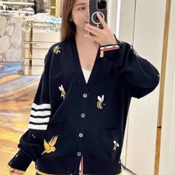 톰브라운 남여공용 가디건 TB8837 네이비