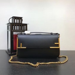 펜디 더블 F 크로스백 8BT297 블랙
