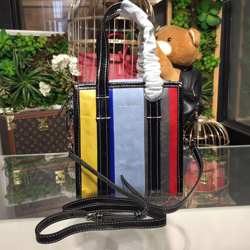발렌시아가 바자 XXS 쇼퍼백 5139880 멀티