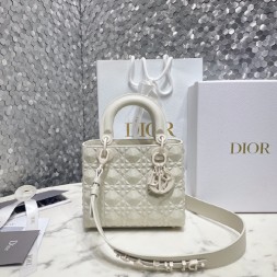 디올 MY ABCDIOR 레이디백  M0538 화이트