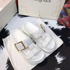 알렉산더 맥퀸 남여공용 신상 슬리퍼 586411-3 화이트