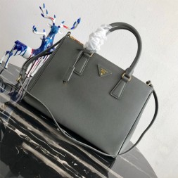 프라다 갤러리아 토트백 1BA274 그레이