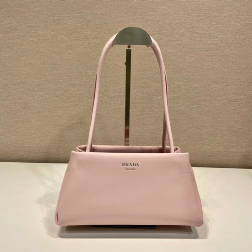 프라다 스몰 가죽 숄더백 1BA368 핑크