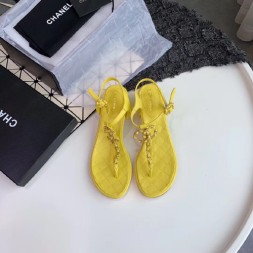 샤넬 신상 샌들 G29794 옐로우